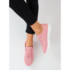 Pink 7062-Y Pink women's sneakers 2