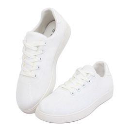 White women's sneakers 7062-Y White 1