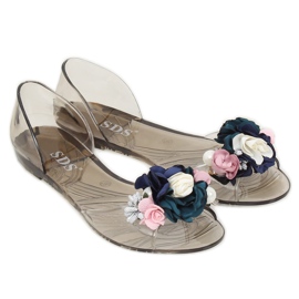 Black Meliski ballerinas 7620-PL Black 2
