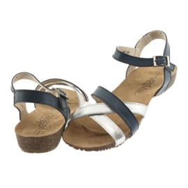 Sport sandals navy / silver Filippo 245 grey navy blue 4 Sport sandals navy / silver Filippo 245 grey navy blue 4