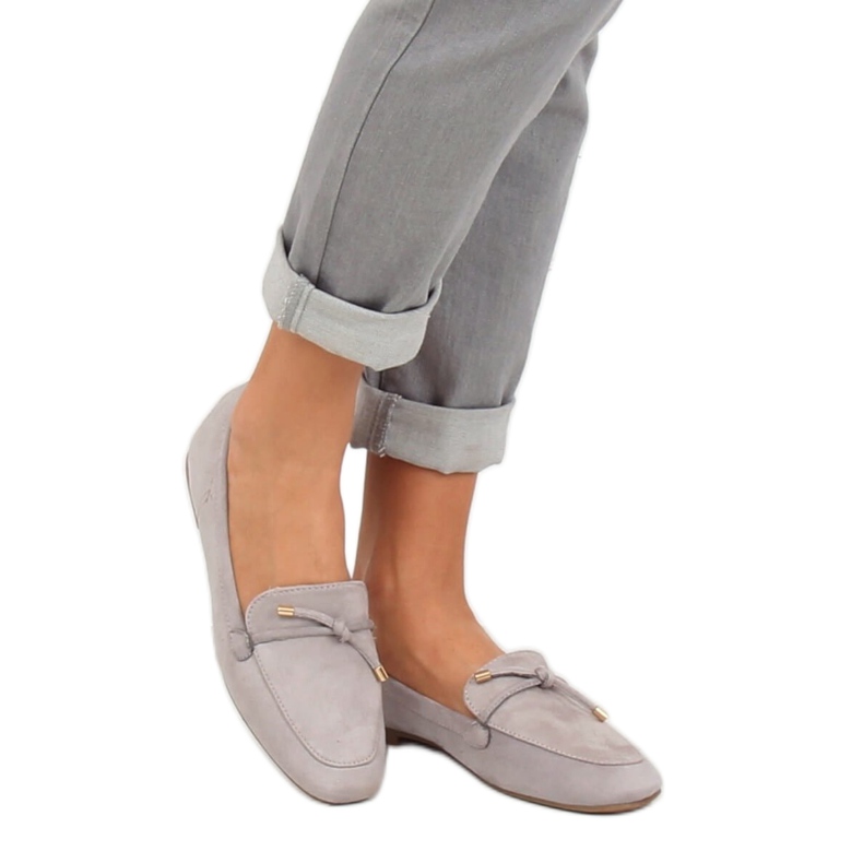Gray Women's gray loafers 7115-P Gray grey 1 Gray Women's gray loafers 7115-P Gray grey 1