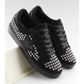 Black women's sneakers G253 Black II-GAT 2