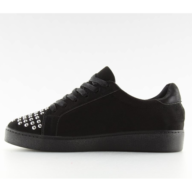 Black women's sneakers G253 Black II-GAT 1
