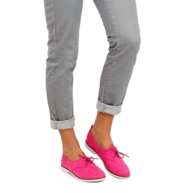 Women's fuchsia loafers 6907-BL Fushia pink 2 Women's fuchsia loafers 6907-BL Fushia pink 2