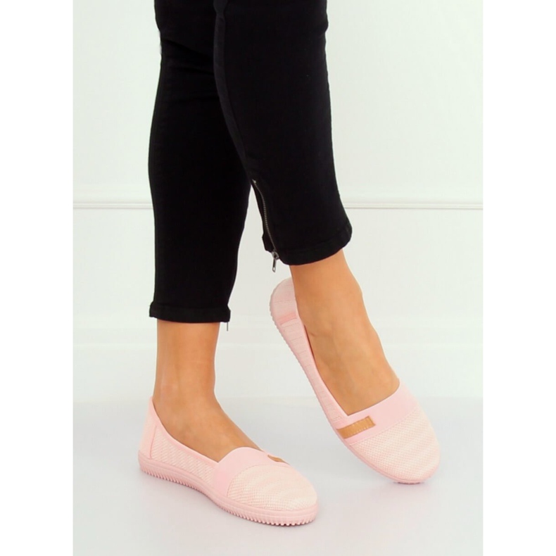 Pink women's ballerinas XJ-2959 Pink 2