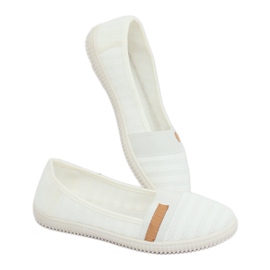White women's ballerinas XJ-2959 White 1