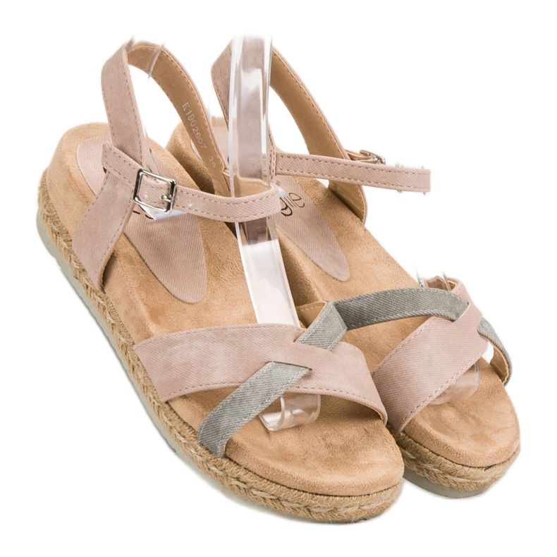 Kylie Espadrilles sandals pink 2 Kylie Espadrilles sandals pink 2