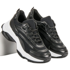 Lace-up Sports Shoes black 2