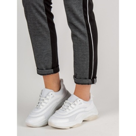 Lace-up Sports Shoes white 2