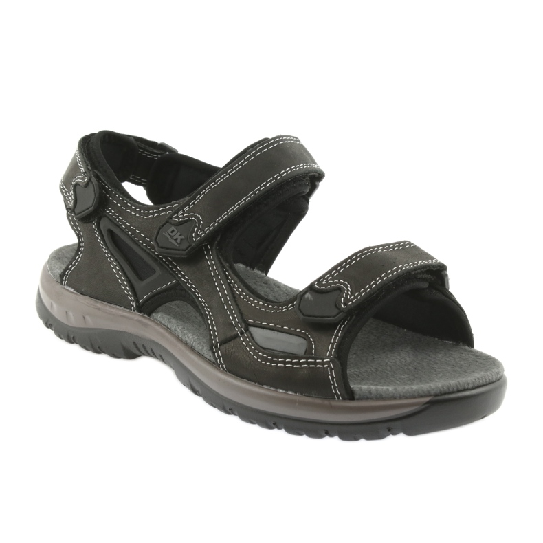 Velcro sandals light EVA DK black bottom 1