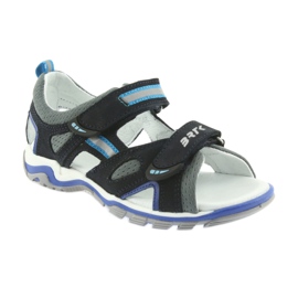 Sandals boys' turnips Bartek navy blue and gray grey 1 Sandals boys' turnips Bartek navy blue and gray grey 1