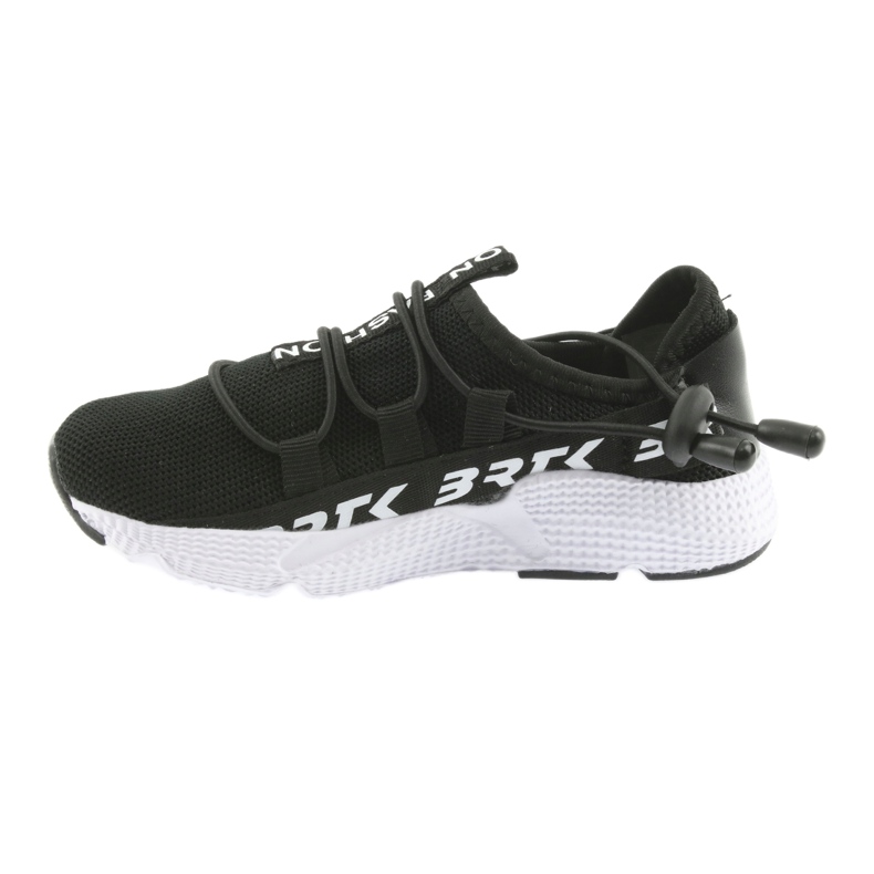 Bartek black sports shoes 55109 insole leather white 2