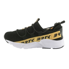Bartek black sports shoes 55109 insole leather yellow 2