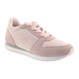 Lt.pink American Club FH10 sports shoes yellow 1