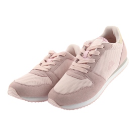 Lt.pink American Club FH10 sports shoes yellow 3