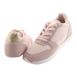 Lt.pink American Club FH10 sports shoes yellow 4