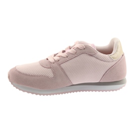 Lt.pink American Club FH10 sports shoes yellow 2