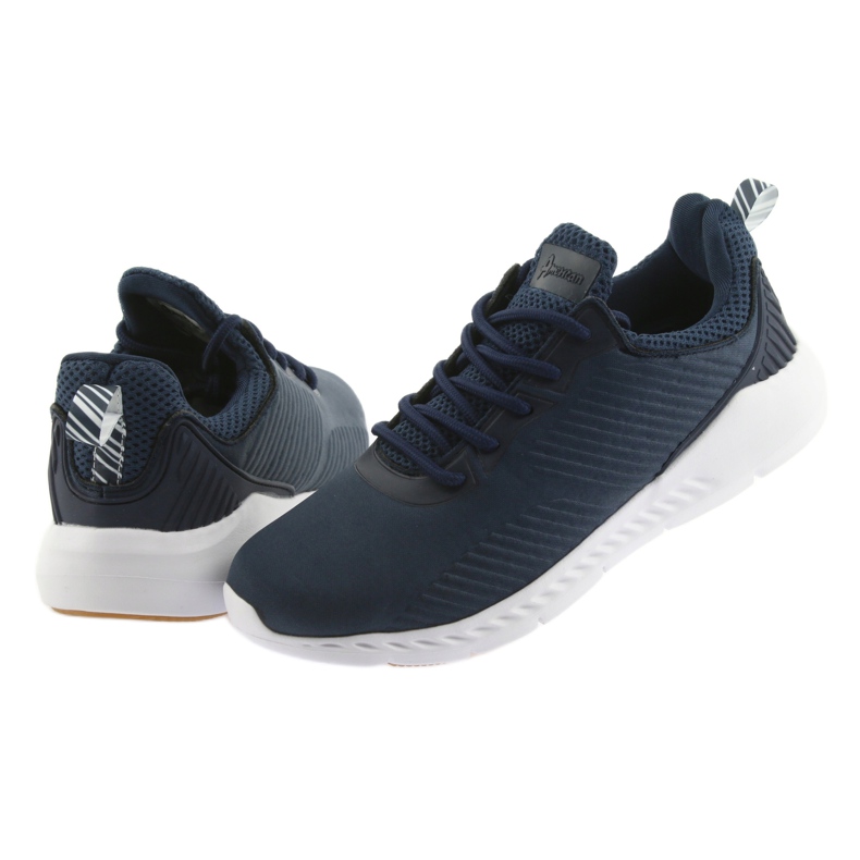 American Club American FH08 navy blue sports shoes 4