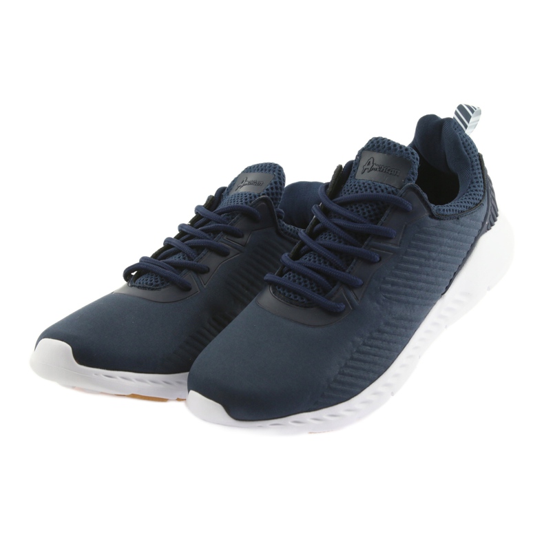American Club American FH08 navy blue sports shoes 3