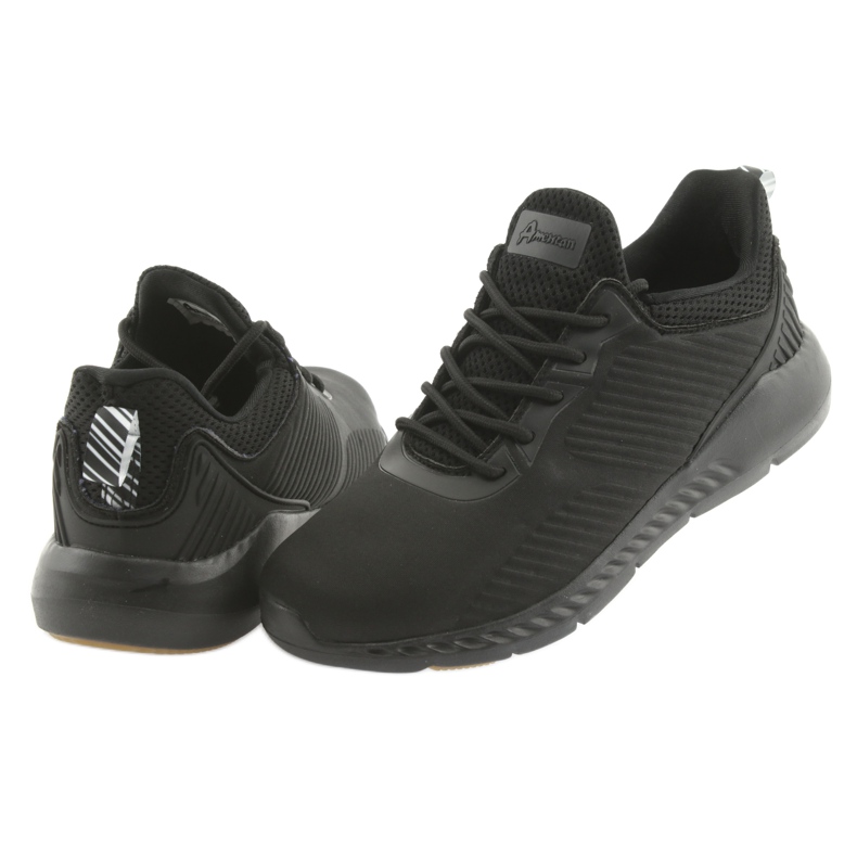 American Club FH08 sports sneakers black 4