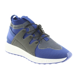 Befado children's shoes 516Y029 blue grey 1