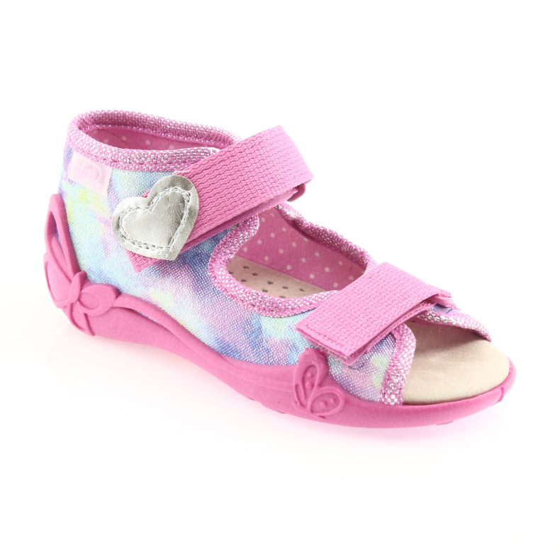 Befado yellow children's shoes 342P005 multicolored pink 2