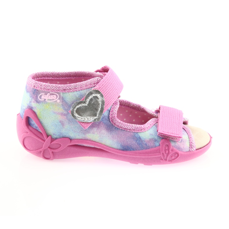 Befado yellow children's shoes 342P005 multicolored pink 1