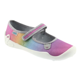 Befado children's shoes 114Y350 violet blue multicolored 1 Befado children's shoes 114Y350 violet blue multicolored 1
