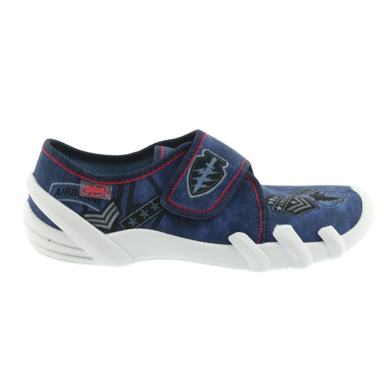Befado children's shoes 273Y242 blue red 1 Befado children's shoes 273Y242 blue red 1