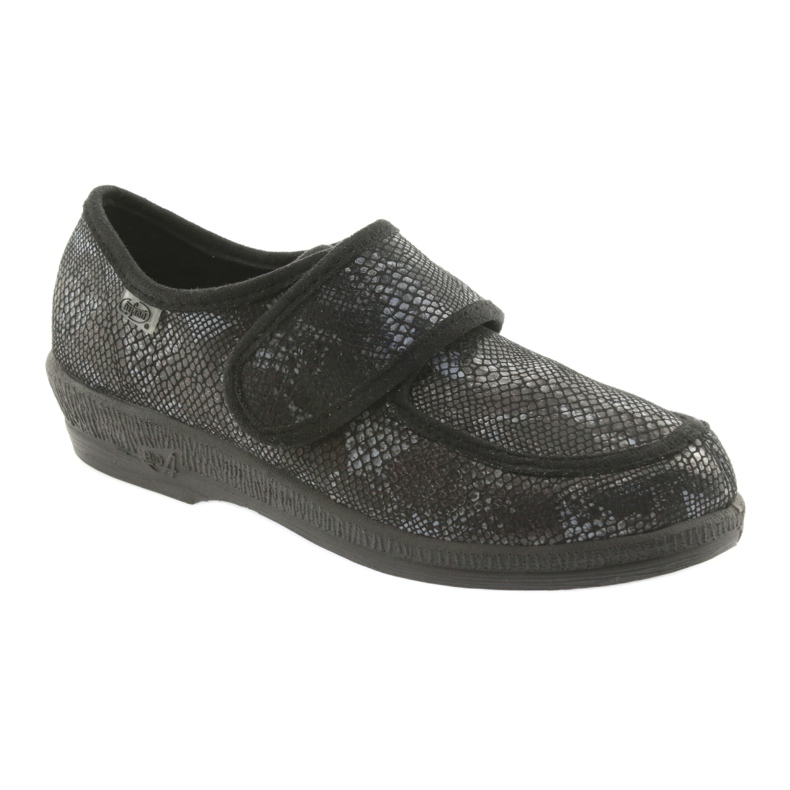 Befado women's shoes pu 984D016 black grey 1