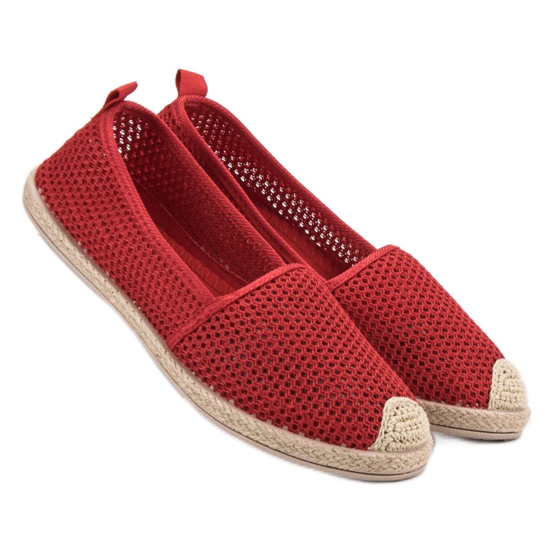 Seastar Red Textile Espadrilles 1