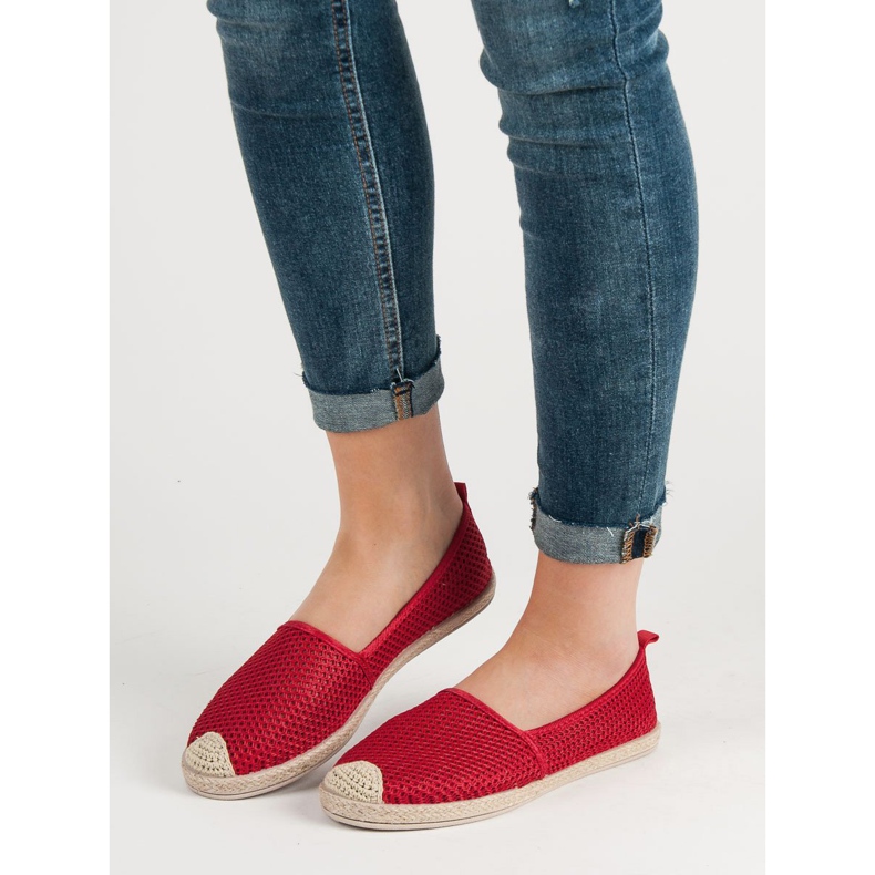Seastar Red Textile Espadrilles 2