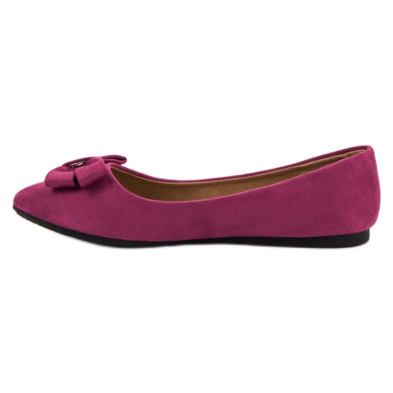 Ch. Creation Suede Ballerina In Spitz pink 1