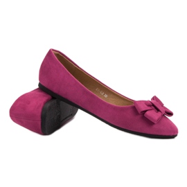 Ch. Creation Suede Ballerina In Spitz pink 2