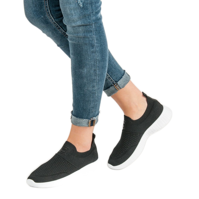 Weide Fashionable Textile Footwear black 2