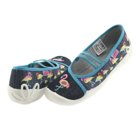 Befado children's shoes 116Y251 blue grey navy blue 4