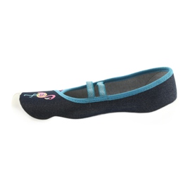 Befado children's shoes 116Y251 blue grey navy blue 2