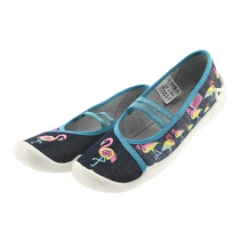 Befado children's shoes 116Y251 blue grey navy blue 3