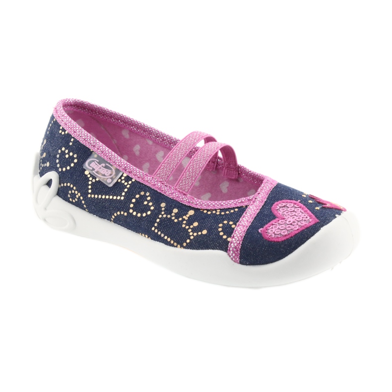 Befado children's shoes 116X247 yellow pink navy blue 2