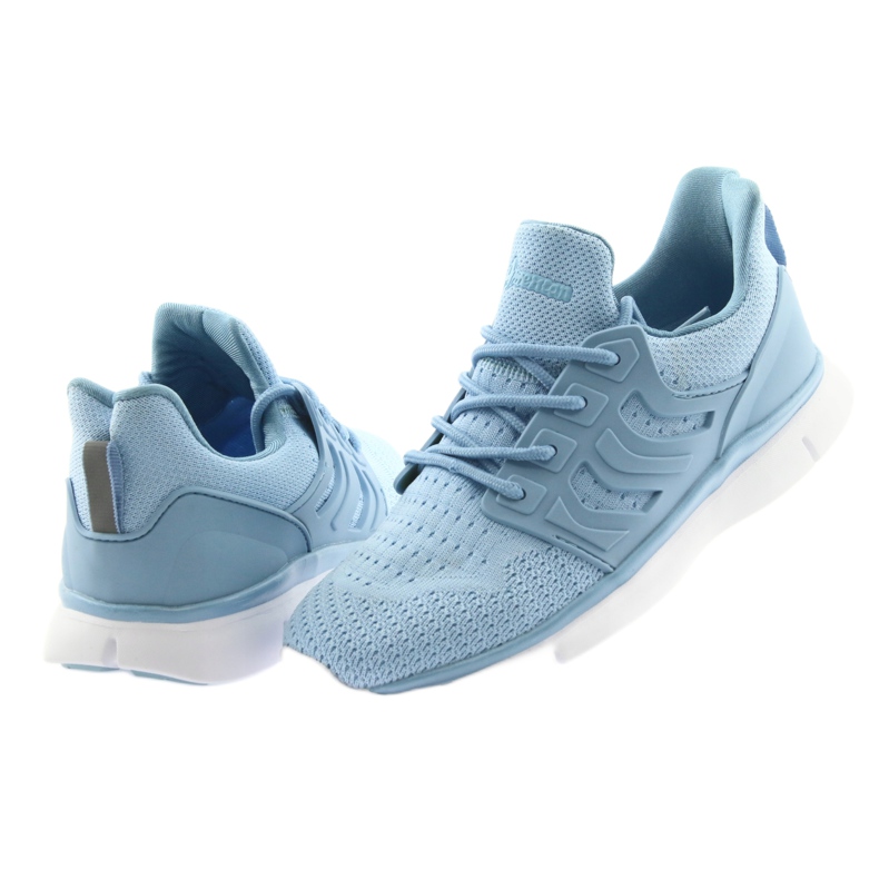 American Club American FH07 women's sports shoes, blue 4 American Club American FH07 women's sports shoes, blue 4