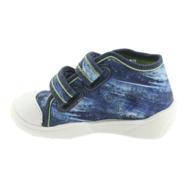 Befado ball children's shoes 212P058 blue green navy blue 2