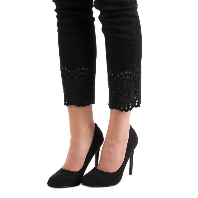 VICES Suede Heels black 2