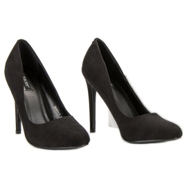 VICES Suede Heels black 1