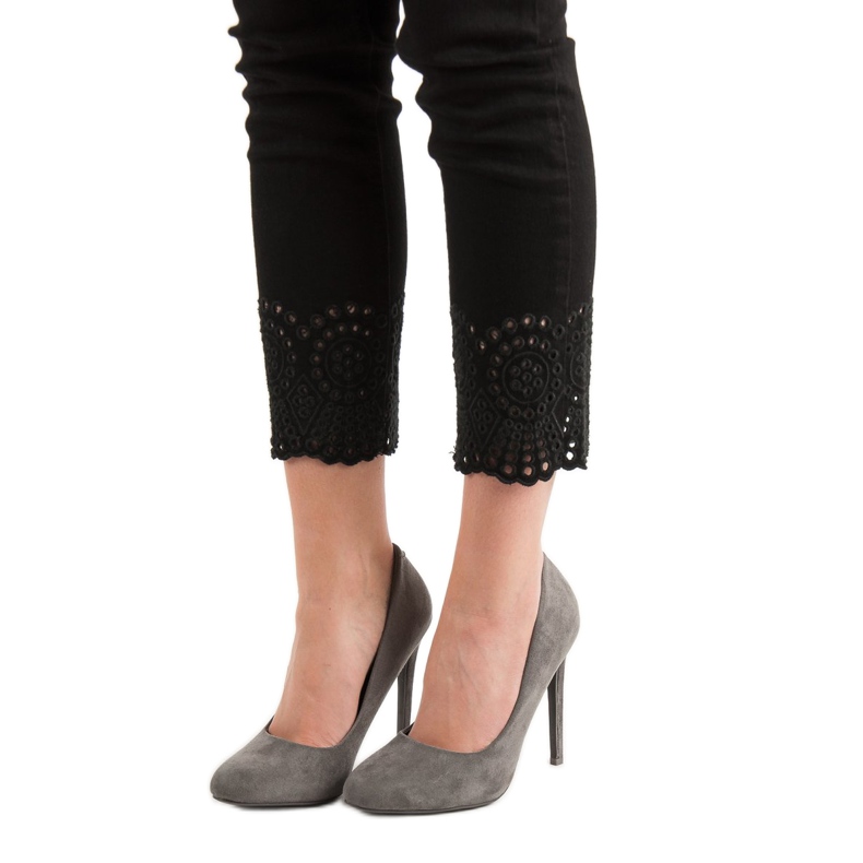 VICES Suede Heels grey 1