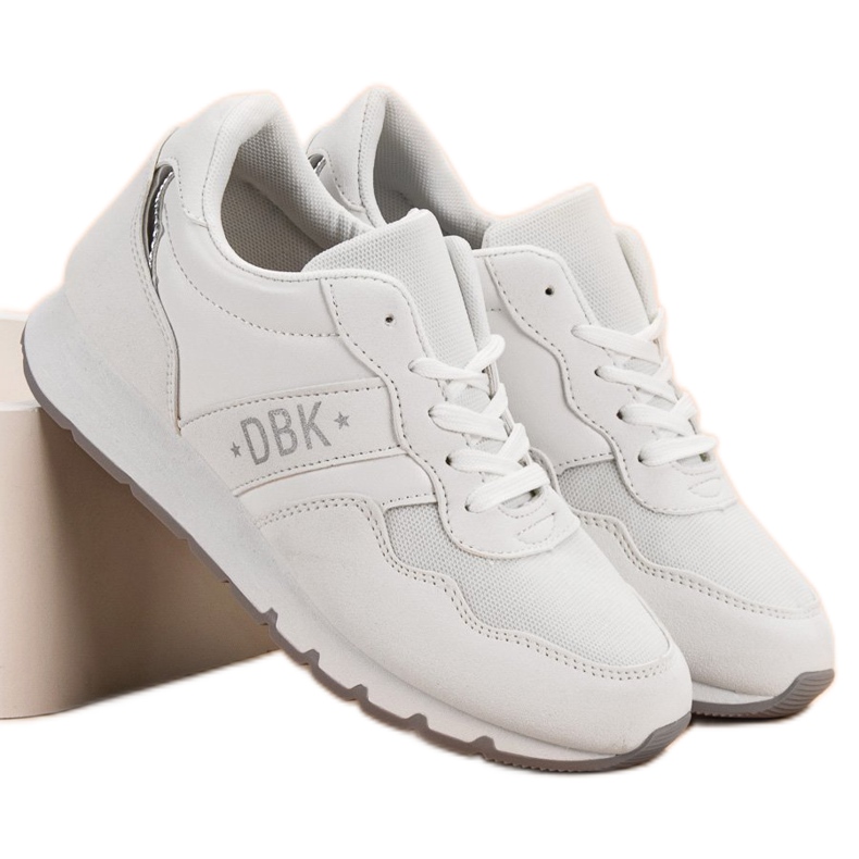 SHELOVET Women's sports shoes white 1