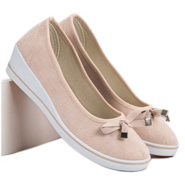 SHELOVET Wedge Pumps brown 2 SHELOVET Wedge Pumps brown 2