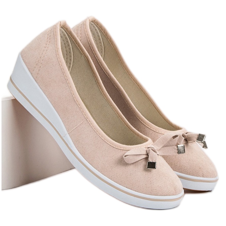 SHELOVET Wedge Pumps brown 2 SHELOVET Wedge Pumps brown 2