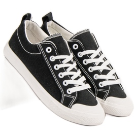SHELOVET Low Black Sneakers 1