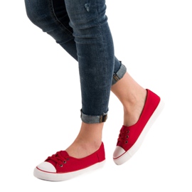 J. Star Red Sneakers 2