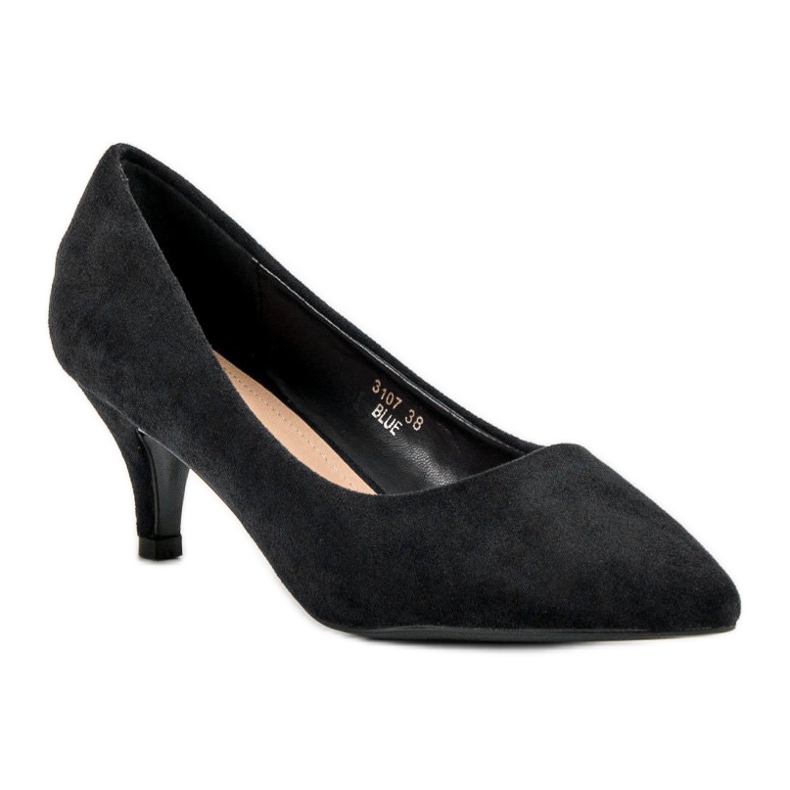 Nio Nio Black Low Heels 1
